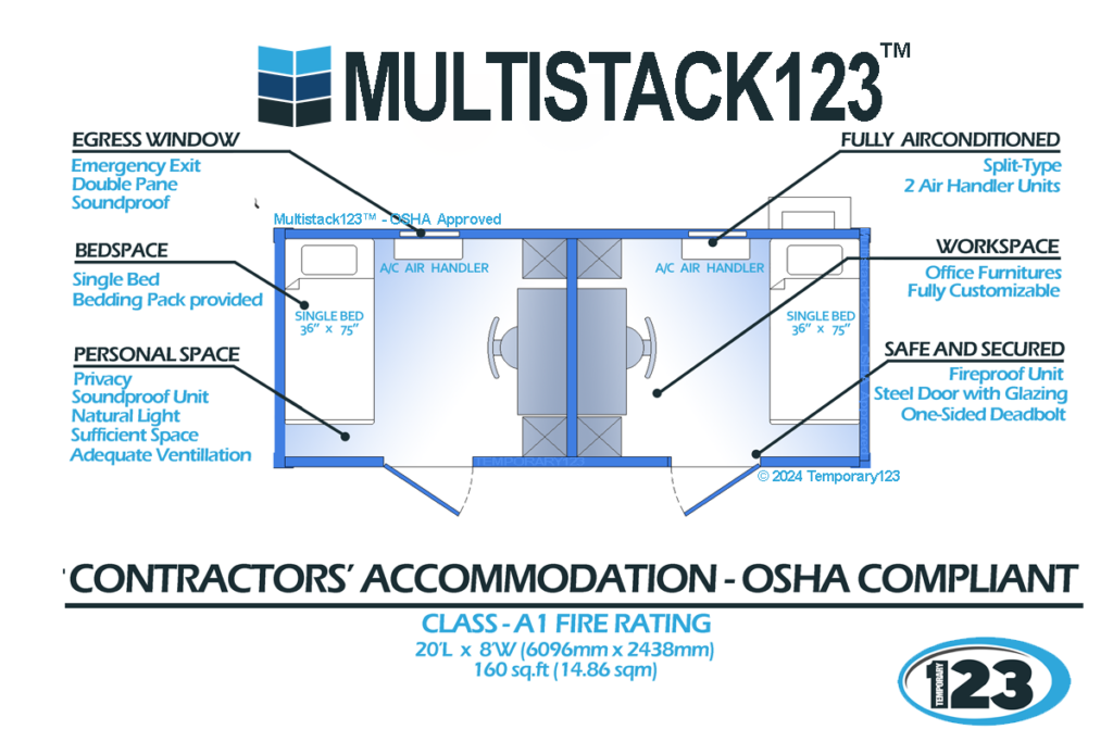 Multistack 123 : Temporary Modular Container Building Rentals​