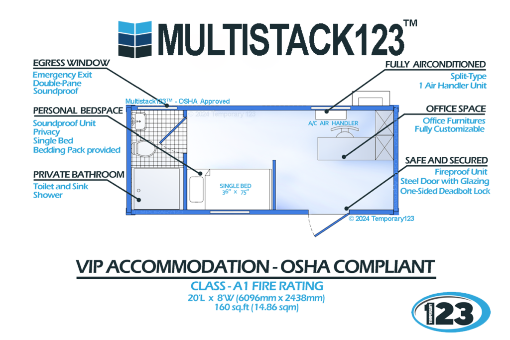 Multistack 123 : Temporary Modular Container Building Rentals​