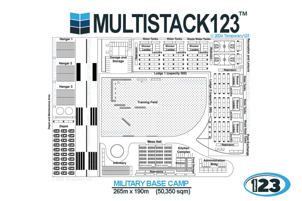 Multistack 123 : Temporary Modular Container Building Rentals​